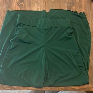Bakers flowy green dance pant
